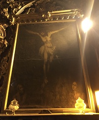 Cristo de Ruzola Parroquia San Lorenzo Cádiz Calatayud